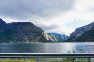 Random shot of Hardangerfjord